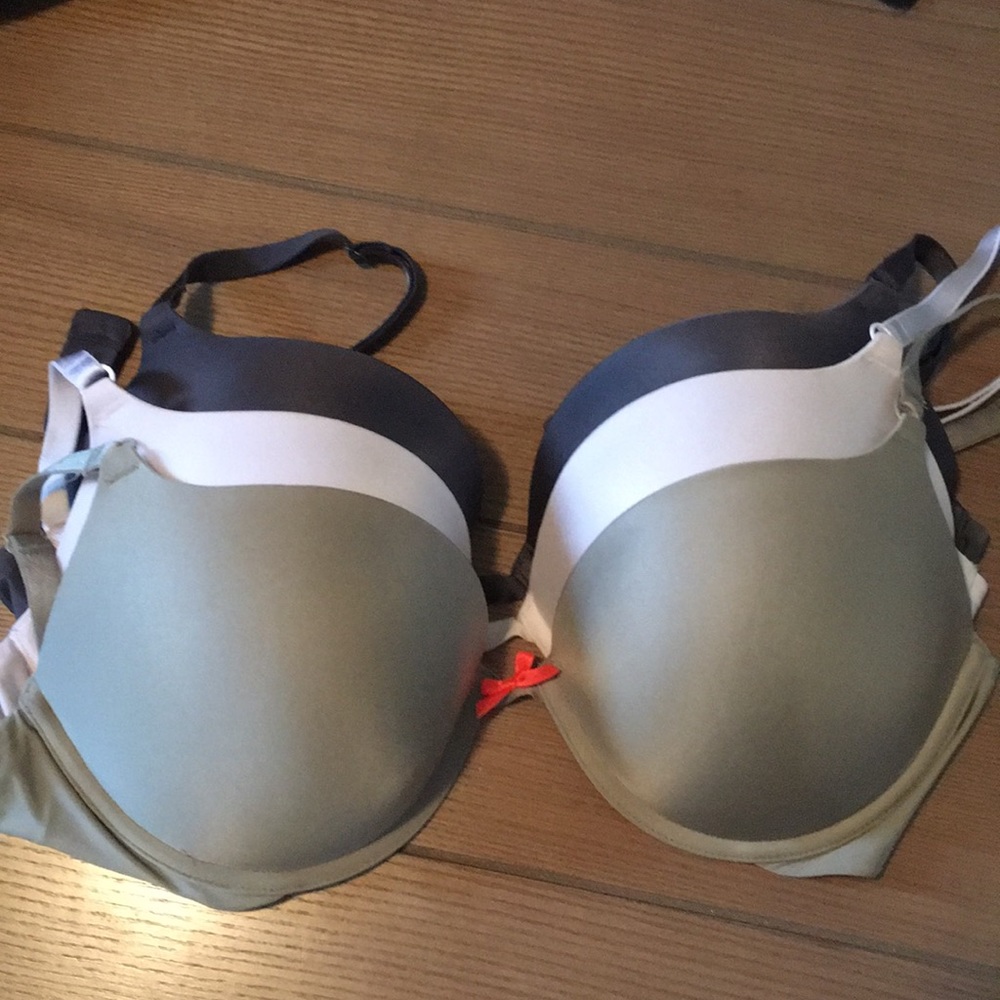 Victoria’s Secret push-up bras (all size 36D)